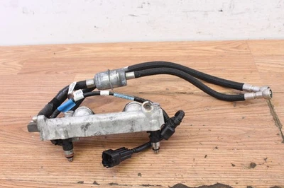 2012 POLARIS RMK 800 PRO Fuel Injectors w/ Rail and Hoses - BLUE INJ CODE - Image 1 of 4