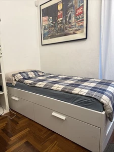 letto singolo + materasso usato - Buon Condizioni - Foto 1 di 2