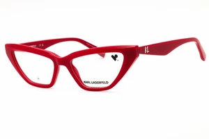 KARL LAGERFELD KL6175 600 Eyeglasses Red Frame 53mm - Picture 1 of 4
