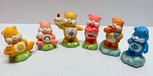 American Greetings Keramik 3" Care Bears 6er Set 1980er Funshine Cheer Grumpy + - Bild 1 von 10