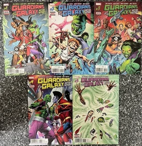 Marvel Comics Guardians of The Galaxy Mother Entropy #1 - 5 2017 Full Set NM - Picture 1 of 1