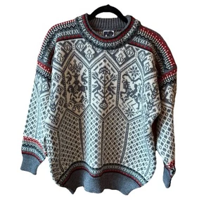 Vintage Dale Of Norway 1994 Lillehammer Olympics New Wool Sweater Size M - Picture 1 of 20