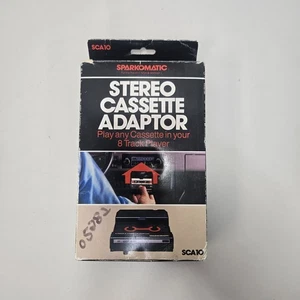 Sparkomatic Stereo Cassette Adapter Model SCA10 Cassette to 8-Track Adapter - Bild 1 von 8