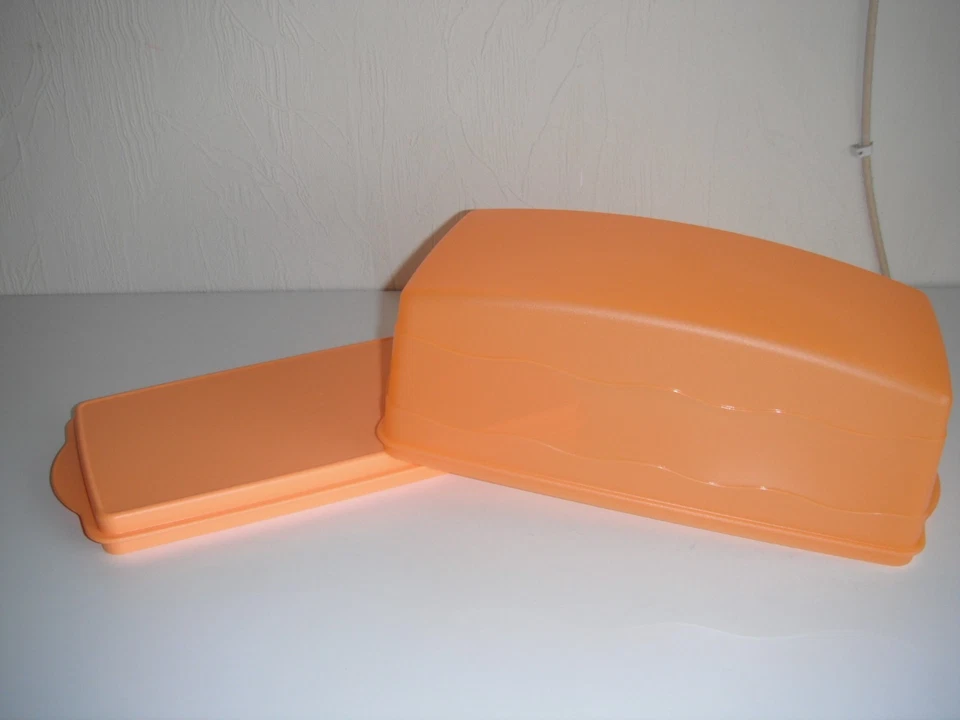 Tupperware J29 Junge Welle Kastenkuchen Kuchen Behälter Neu - Bild 1 von 4