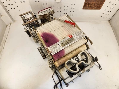 Antiguo Sismógrafo Steampunk Desplazamiento Medidor Westinghouse Tipo R3 Watthour Aspecto Foto 1 de 4