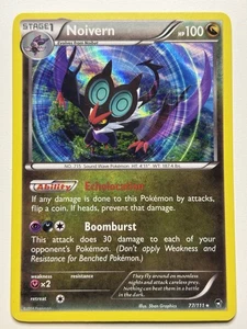 Noivern 77/111 - Pokemon XY Furious Fists Holo Rare Card - Picture 1 of 4