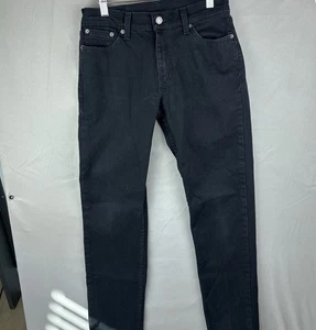 Levi's 511 Slim Fit Black Stretch Denim Jeans Men's 29x32 - Picture 1 of 18