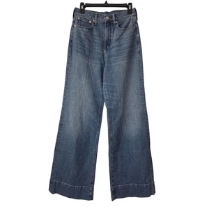 J. Jeans pantalone denim Crew High Rise taglia 26 rosa lavaggio allodola nuovo con etichette $158 CF233 - Foto 1 di 7