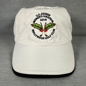 Cappello berretto imperiale US Senior donna amatoriale 2014 Hollywood Golf Club bianco Nike - Foto 1 di 6