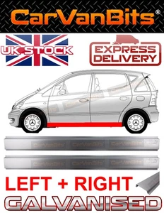FOR MERCEDES A CLASS W168 97-04 SILL REPAIR BODY RUST OUTER PANEL GALVANISED X2 - Picture 1 of 5