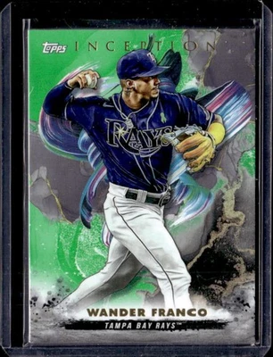 2023 Topps Inception #9 Wander Franco Green - Image 1 of 2