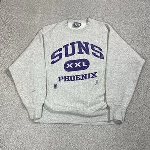 Phoenix Suns Sweatshirt Mens Large Crewneck Vintage 90s USA NBA Basketball - Picture 1 of 17
