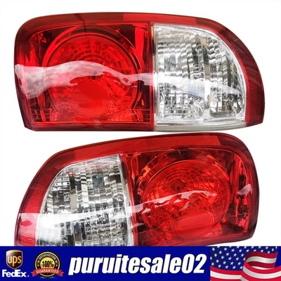 Pair For 2004 2005 2006 Toyota Tundra 4 Door Tail Lights Rear Lamps Left+Right Foto 1 de 4