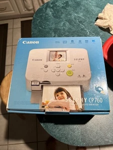New Canon Selphy CP 760 Compact Photo Printer - Picture 1 of 3