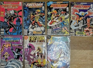Lote de cómics The Fury Of FIRESTORM The Nuclear Man DC # 38 39 41 42 43 73 77 - Imagen 1 de 9
