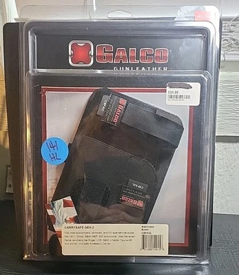 Galco Gunleather Carrysafe Multi-Fit Holster Right Black CSFA2L W/Mag Clip - NEW - Image 1 of 4