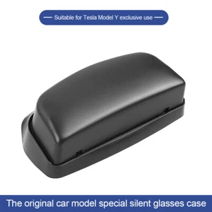 Sunglasses Storage Box Practical Glasses Holder Push-Switch For Tesla Model Y - Bild 1 von 16