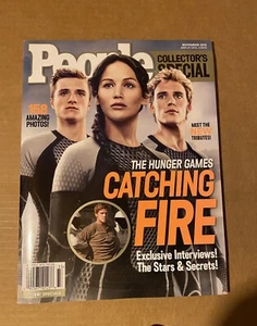 People Magazine 2013 JENNIFER LAWRENCE HUTCHERSON HUNGER GAMES CATCHING FIRE 🔥 - Picture 1 of 1