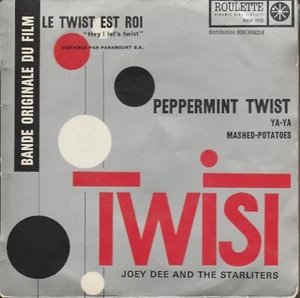 JOEY DEE & THE STARLITERS Peppermint Twist EP 7 French Pressing - Picture 1 of 4