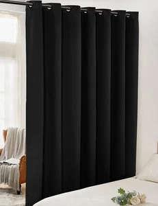 Rose Home Fashion RHF Privacy Room Divider Curtain 8ft Tall x 15 ft Wide - Picture 1 of 9