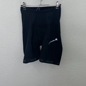 Endura Xtract Gel Black Padded Performance Bike Cycling Shorts E4013 Mens Small - Picture 1 of 4
