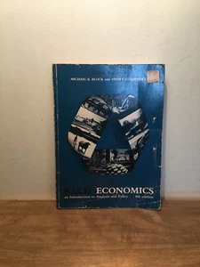 Economics By Bach PB, 1974 8th Edition (Vintage Student Workbook) - Picture 1 of 12