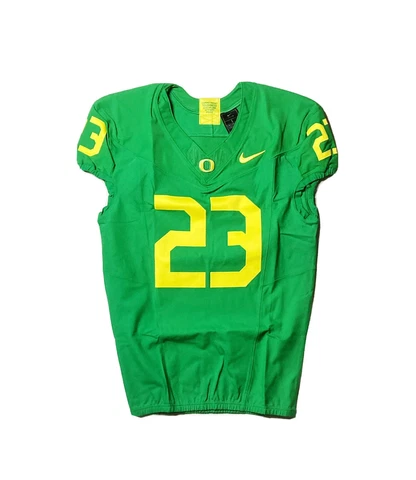 Nike Oregon Ducks Custom Vapor FUSE Football Jersey Men's Large Green CI3669 Cover