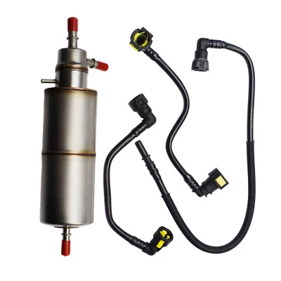 New Fuel Filter kit w/ 3PCS Fuel Lines For Mercedes ML320 ML430 ML55 1634770701 - Image 1 of 4