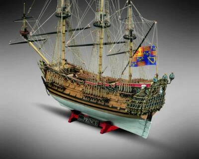 MV80 Hms Prince 100 Gun First Rate Ship Treppe: 1/144 Length: 560 MM, Höhe: 490 - Bild 1 von 3