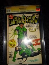 Green Lantern #87 Signed By Neal Adams Cgc Grade 6.0