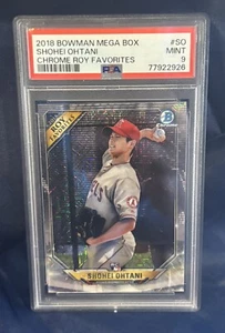 2018 Bowman Mega Box Chrome Shohei Ohtani Angels Dodgers #SO PSA 9 - Picture 1 of 2