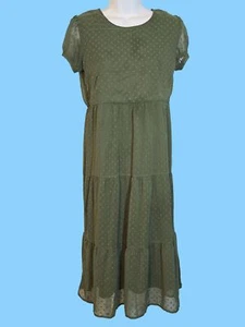 Wonder Nation Maxikleid Größe XXL Grün Mädchen Kurzarm - Bild 1 von 8