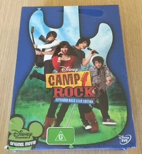 Disney CAMP ROCK - DVD Box Set with Cap & Postcards - SEALED - Rare - Reg 4 PAL - Picture 1 of 3