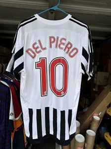 Custom Adidas Del Piero Juventus 2025-2016 Home Shirt Trikot Camiseta Kit Neu mit Etikett - Bild 1 von 8