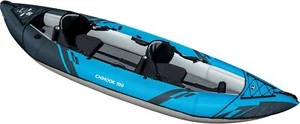 AQUAGLIDE Chinook 100 Inflatable 10' Foot Kayak Kit Packable - - Scratch & Dent - Picture 1 of 7