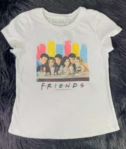 FRIENDS Youth Unisex TV Show White T-Shirt SZ Large 10/12 - Picture 1 of 6