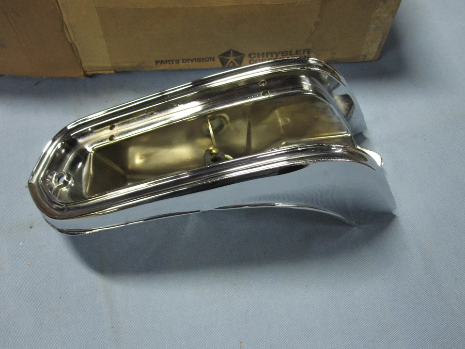 NOS 1962 Chrysler New Yorker Wagon TAIL LAMP LIGHT HOUSING Mopar # 2189538 RH - Image 1 of 4