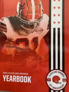 2021 CLEVELAND BROWNS YEARBOOK FOOTBALL PROGRAM SUPER BOWL 2024 CHAMPIONS ? - Picture 1 of 1