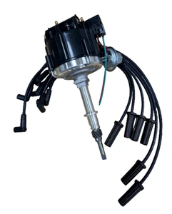 HEI Distributor + Wire Set  F-100 F-150 F-250 F-350 E-100 E-250-350 4.9L - Picture 1 of 11