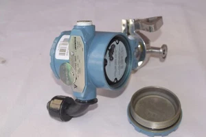 EMERSON ROSEMOUNT 2090FG2S2DE1 SANITARY PRESSURE TRANSMITTER 0-60PSIG #213074-E2 - Picture 1 of 6