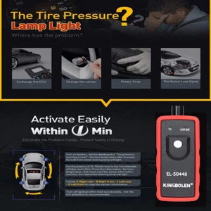 KINGBOLEN EL-50448 Auto TPMS RDKS Programmiergerät Werkzeug TPMS  für OPEL GM - Bild 1 von 9