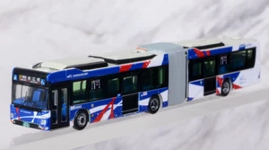 TOMYTEC N Scale 1/150 Bus Collection KAWASAKI BRT Articulated Bus, model railway - Picture 1 of 6