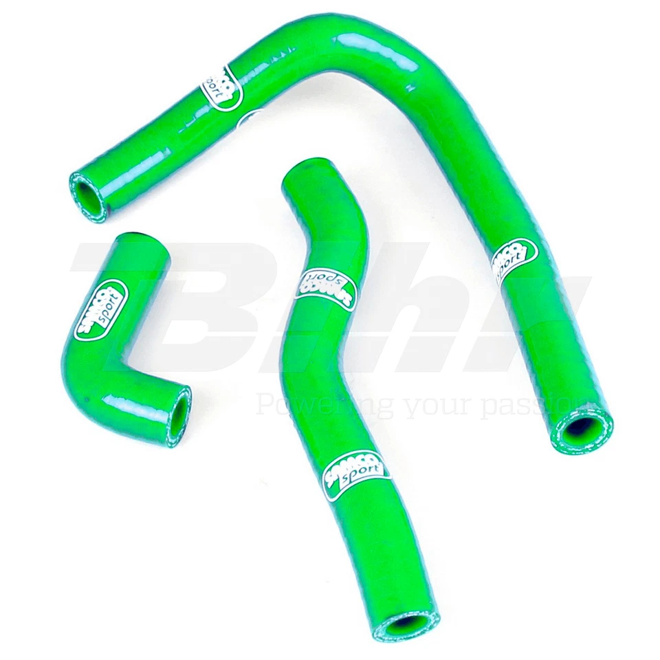 Samco Set Mangas Tubos Radiador Verde Kawasaki KX 65 2000-2014 - Imagen 1 de 1