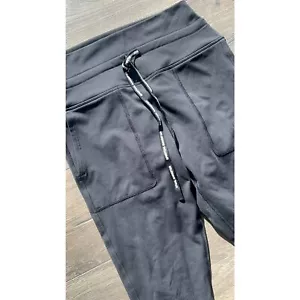 Spiritual Gangster Women's Black Jogger Sweatpants Drawstring Athleisure Small - Picture 1 of 8