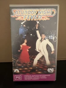 Saturday Night Fever VHS Cassette, 1977 John Travolta AUS PAL B13 - Picture 1 of 3