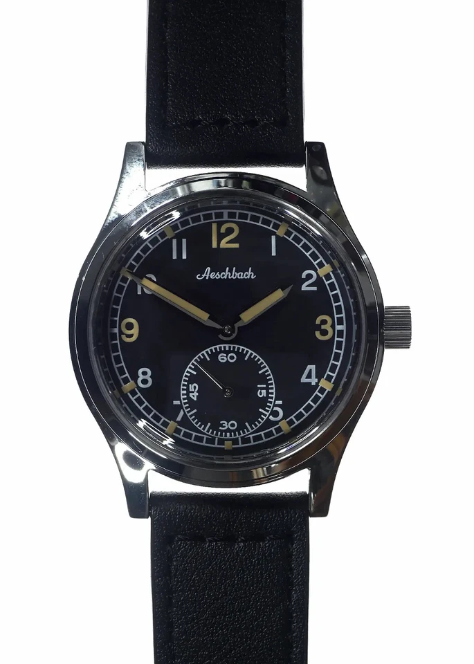 Aeschbach WW2 Pattern German Army/Airforce Service Watch