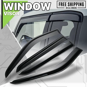 Window Visor Shade Sun Guard Vent Wind Rain Deflector fit 2018-2023 Nissan Kicks - Picture 1 of 2