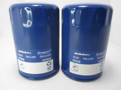 ACDELCO Duroguard Engine Oil Filter Pair (2) PF52E 19210286 - Image 1 of 3