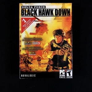 Delta Force BLACK HAWK DOWN PC CD-ROM, 2003 TESTED - Imagen 1 de 5