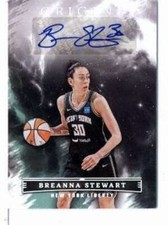 2023 Panini WNBA Origins Autographs Breanna Stewart AUTO New York Liberty